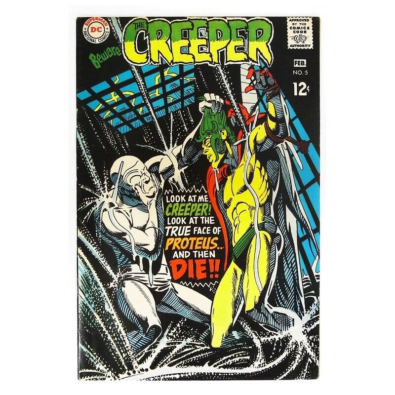 Beware the Creeper (1968 series) #5 in Very Fine minus condition. DC comics [c^