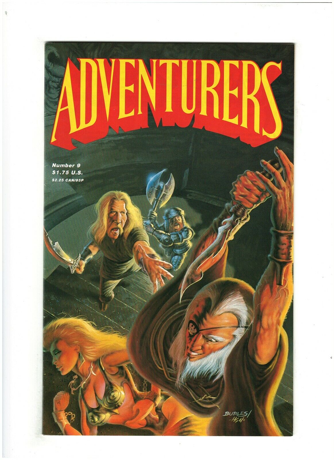Adventurers #9 VF 8.0 Adventure Comics 1987