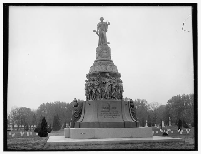 Confederate Memorial,Arlington Cemetery,Arlington,Virginia,VA,Harris & Ewing