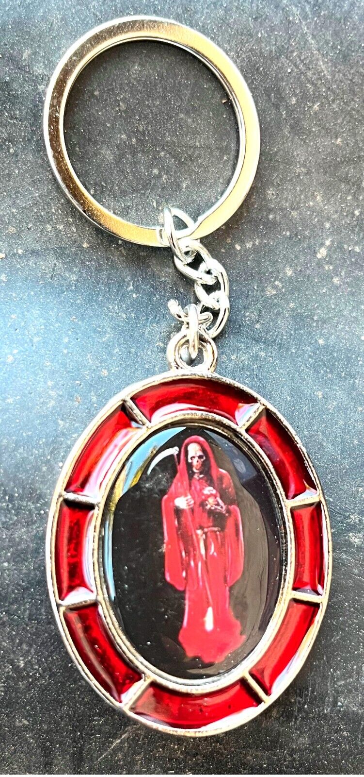 Santa Muerte Keychain / 2 Llaveros de la Santa Muerte (FREE Bracelet)