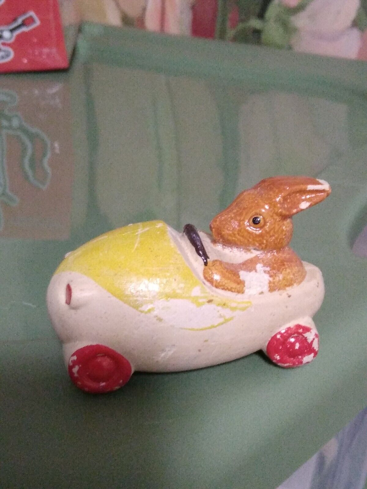 VTG NOS RETRO Rare Rabbit In The Car BAR OF SOAP AS IS REALT NEAT 