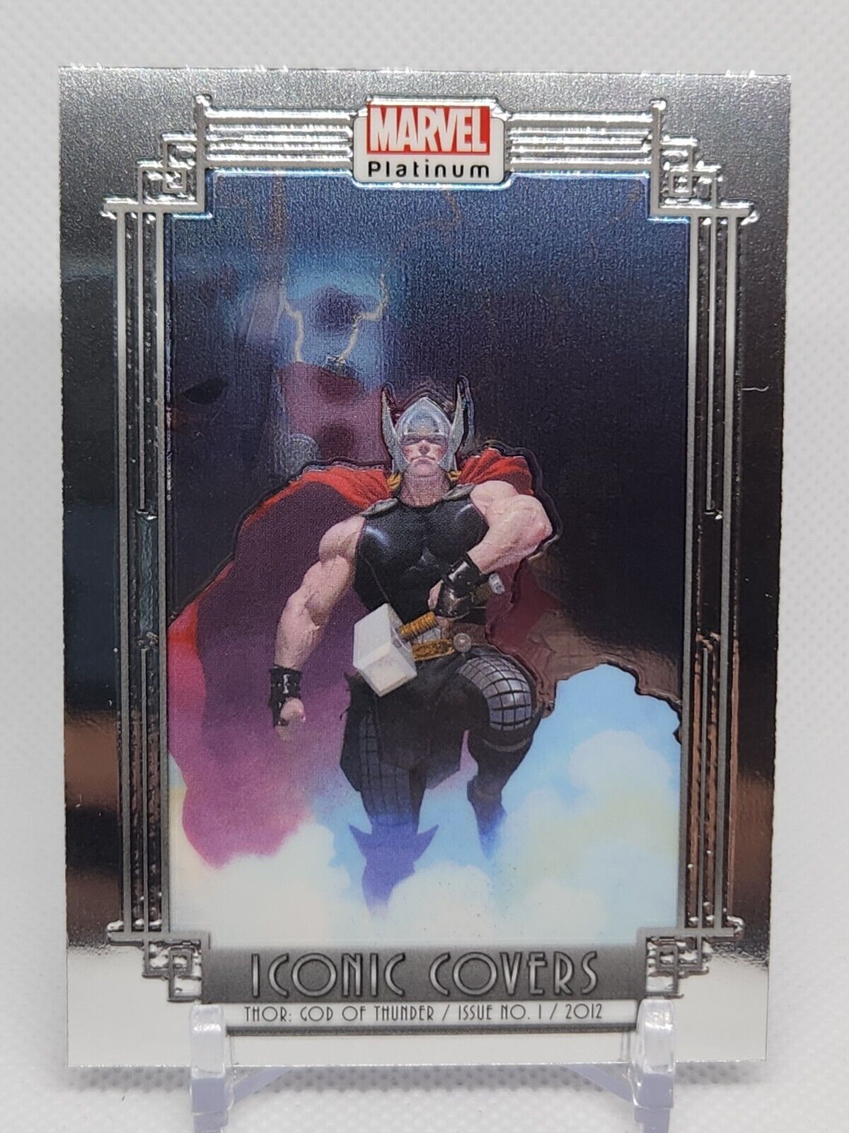 Thor: God of Thunder #1 2023 Upper Deck Marvel Platinum Iconic Covers #IC20