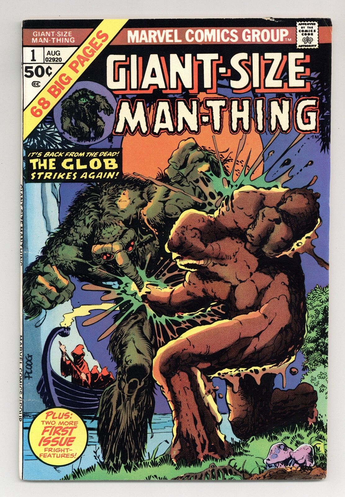 Giant Size Man-Thing #1 FN- 5.5 1974