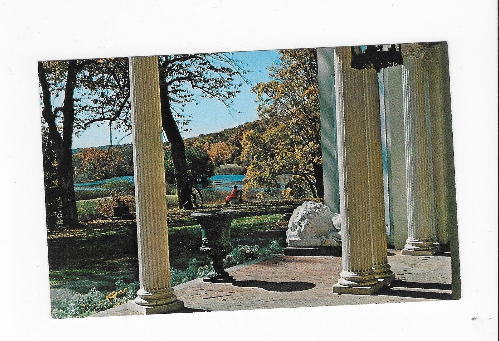 Postcard Ringwood Manor State Park, Passaic County, New Jersey, museum vtg 1973