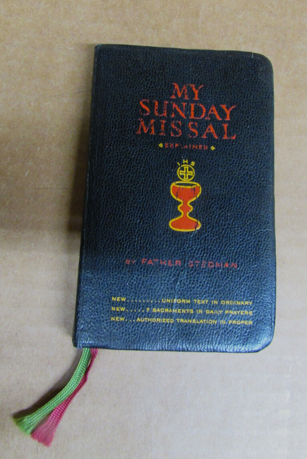 Vintage Catholic My Sunday Missal Book Small