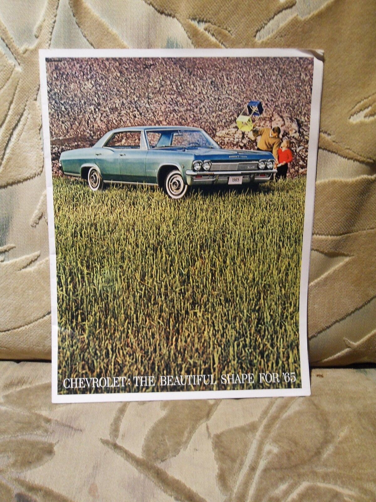 OEM 1965 Chevrolet Impala SS Factory GM Original Dealer Showroom Sales Brochure