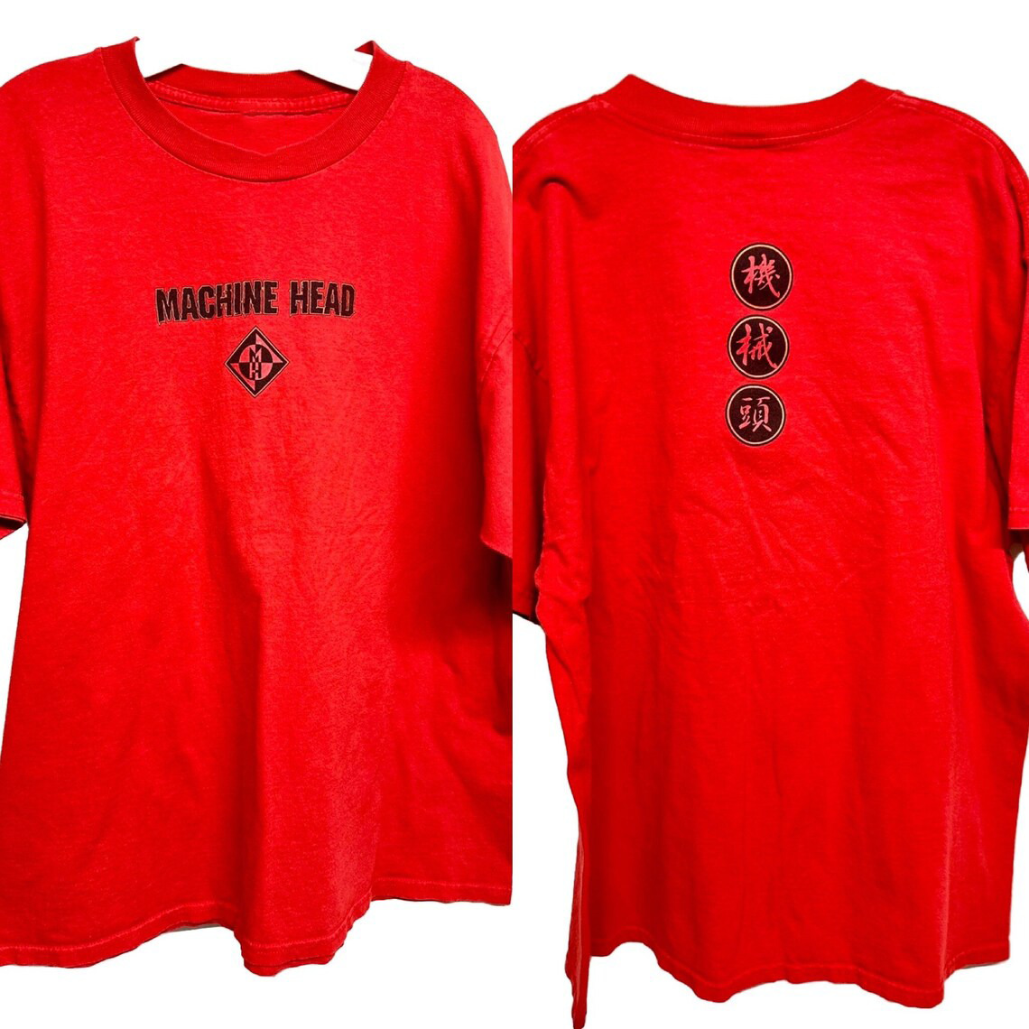 Machine Head Band Concert Music Tour Cotton T-Shirt For Men Women CS597
