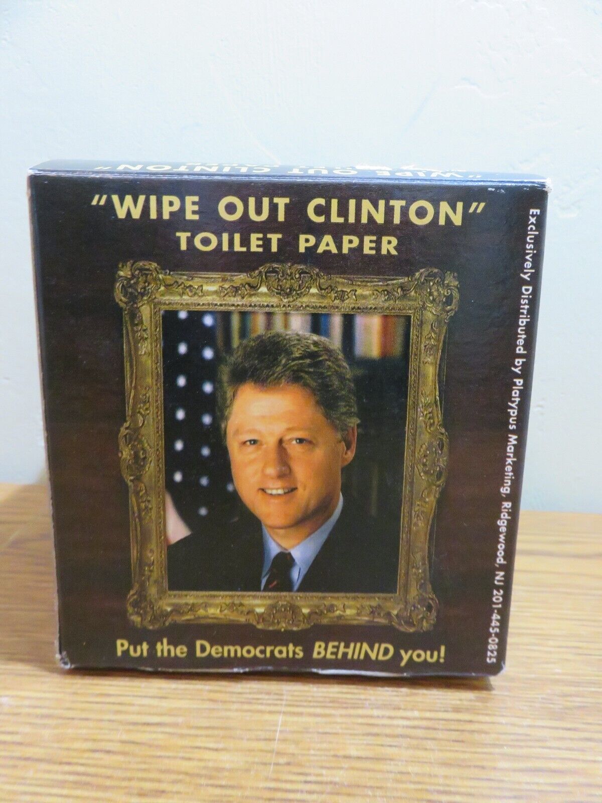 Bill Clinton Novelty Toilet Paper \