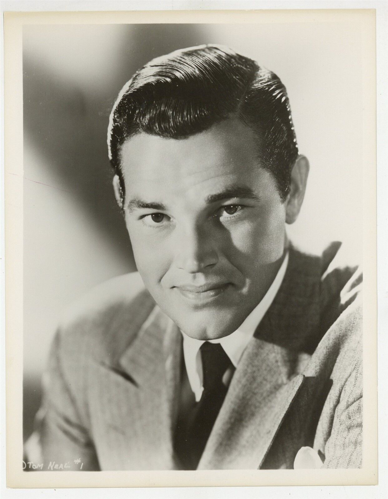 Tom Neal 1947 Beefcake Actor Boxer Original Portrait Photo Handsome Gay J10056
