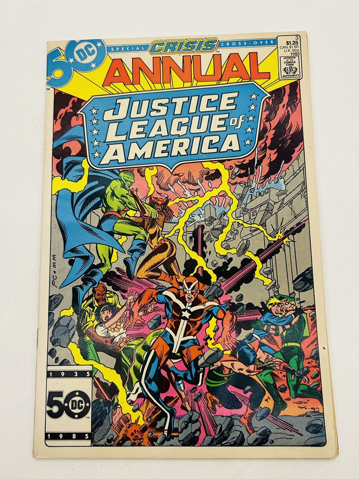DC Comics Justice League Of America #3 1985 Annual