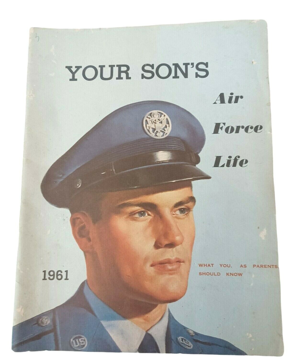 Vtg 1961 USAF Vietnam War Era Your Son's Air Force Life - Parent Information