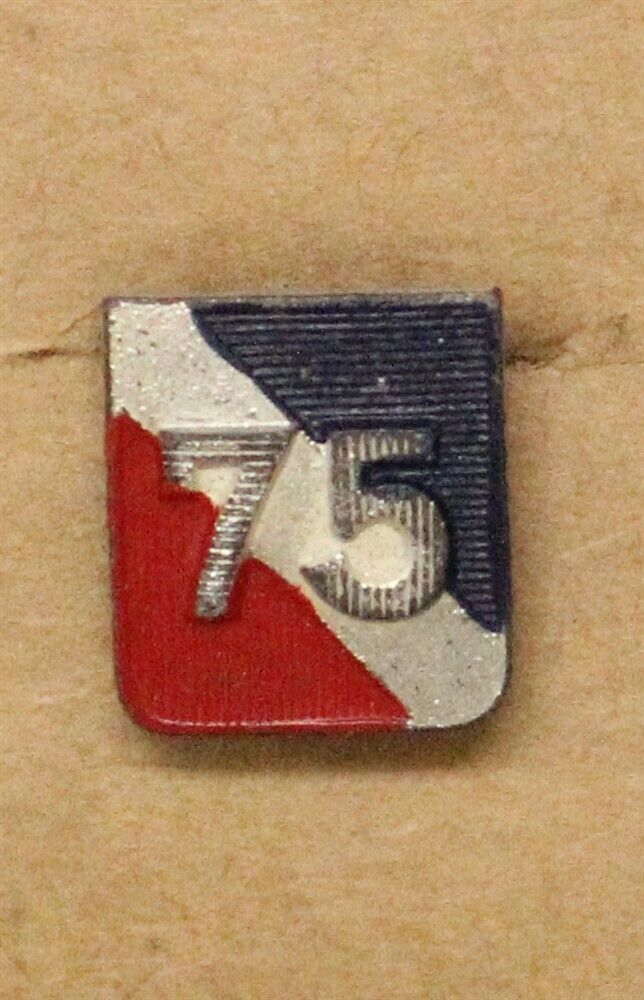 75th Infantry Division Veteran's Lapel Pin European made (3044)