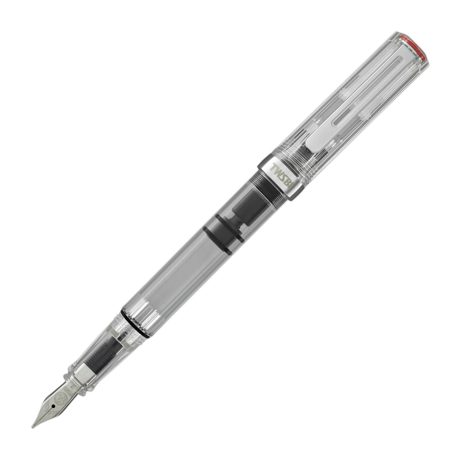 TWSBI Eco-T Fountain Pen in Clear Demonstrator - Extra Fine Point - NEW in box