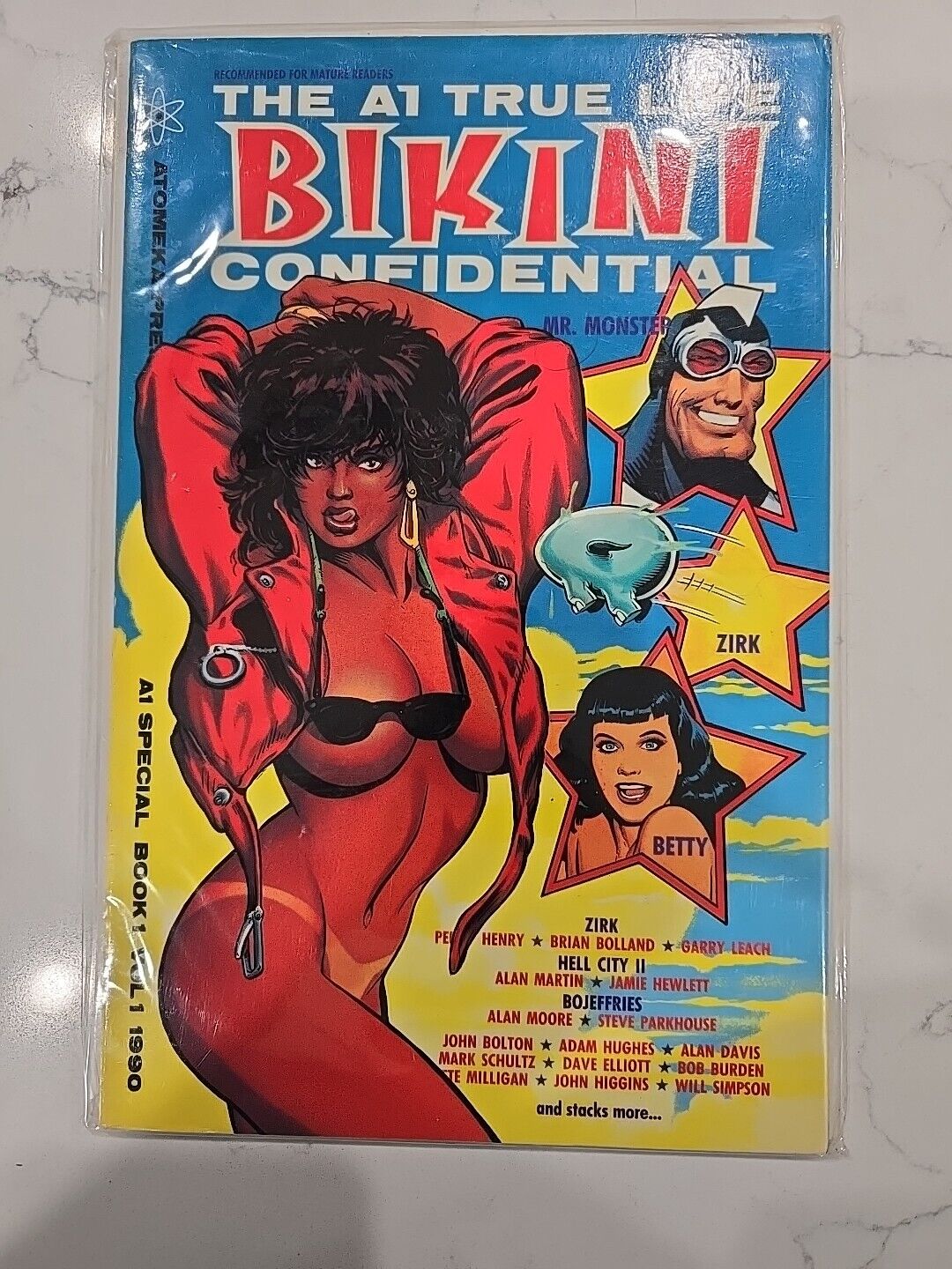 A1 True Life Bikini Confidential #1 (Atomeka Press 1990)