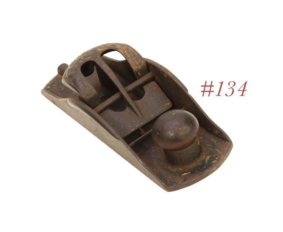 early STANLEY TOOLS 110 SHOE BUCKLE old block plane