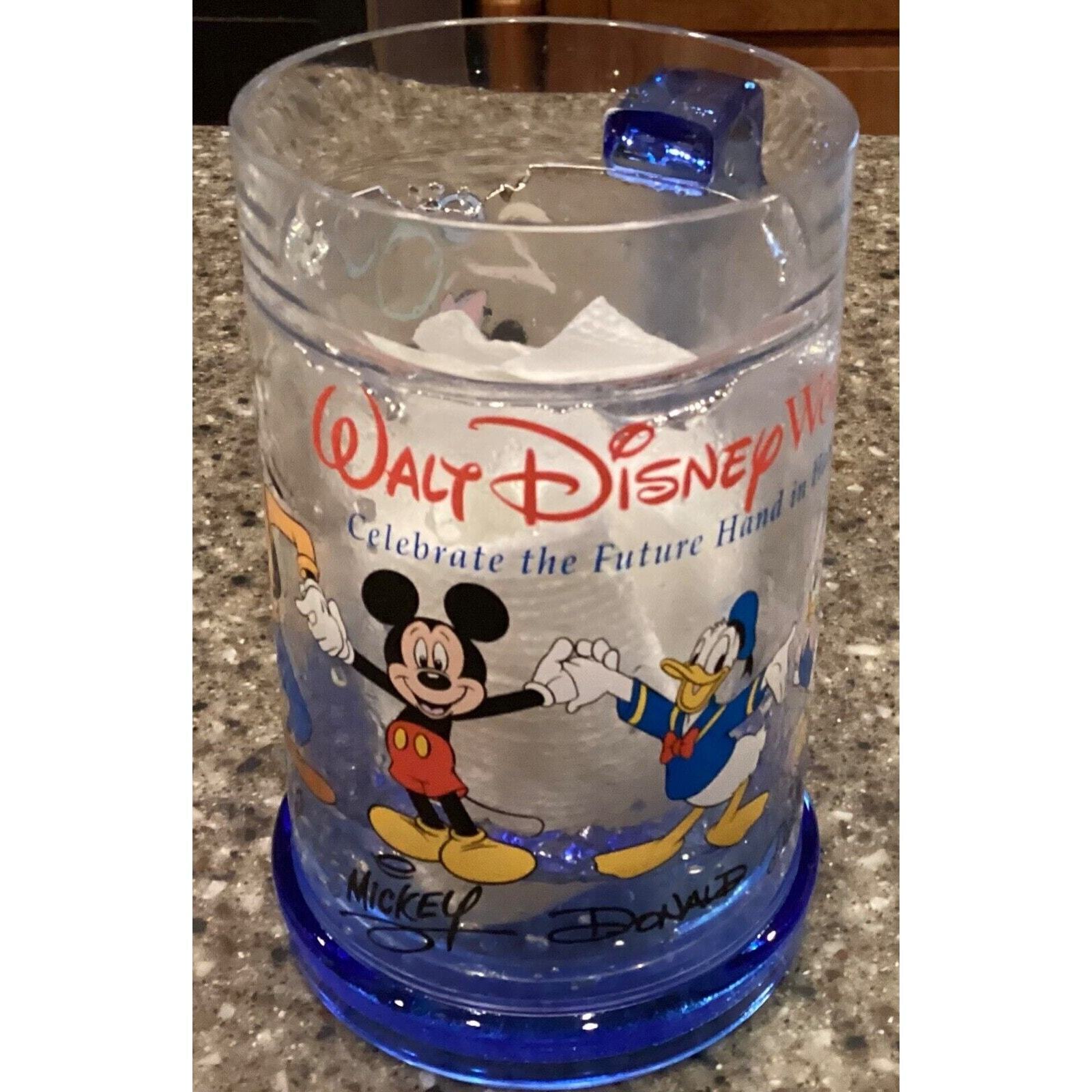 Walt Disney World 2000 Celebrate The Future Hand in Hand Thermoserv Mug