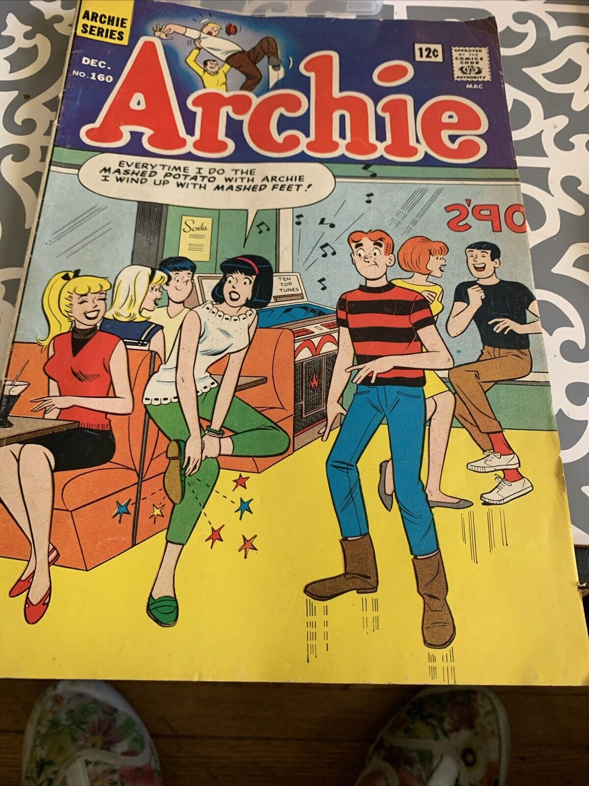 Archie Comic Book  #160 Dec 1965