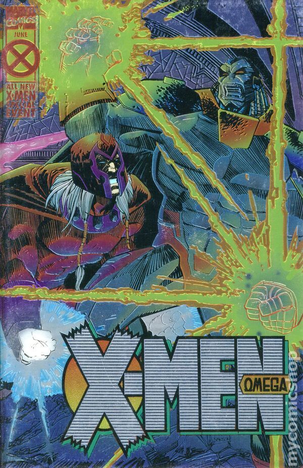 X-Men Omega #1 Romita Jr. FN 1995 Stock Image