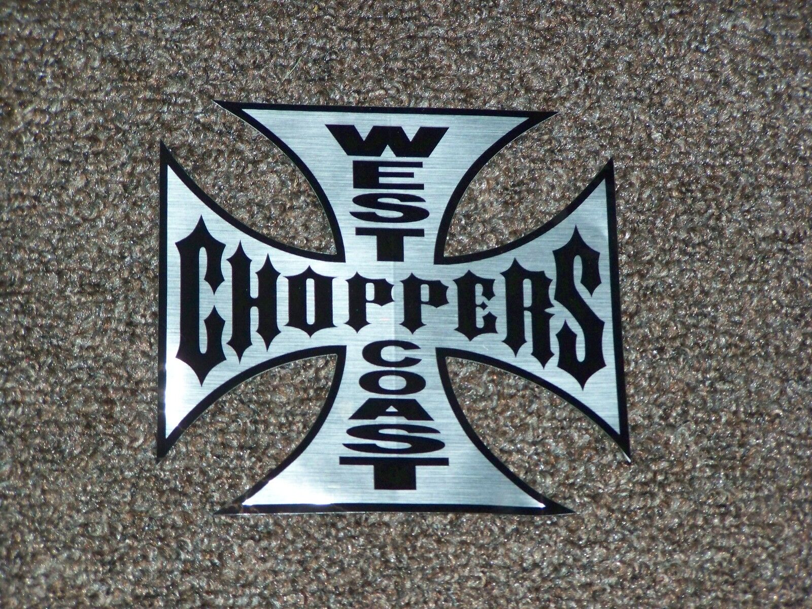 JESSE JAMES CFL WEST COAST CHOPPERS Metal Appear. 6 inch Decal Stickers lot set