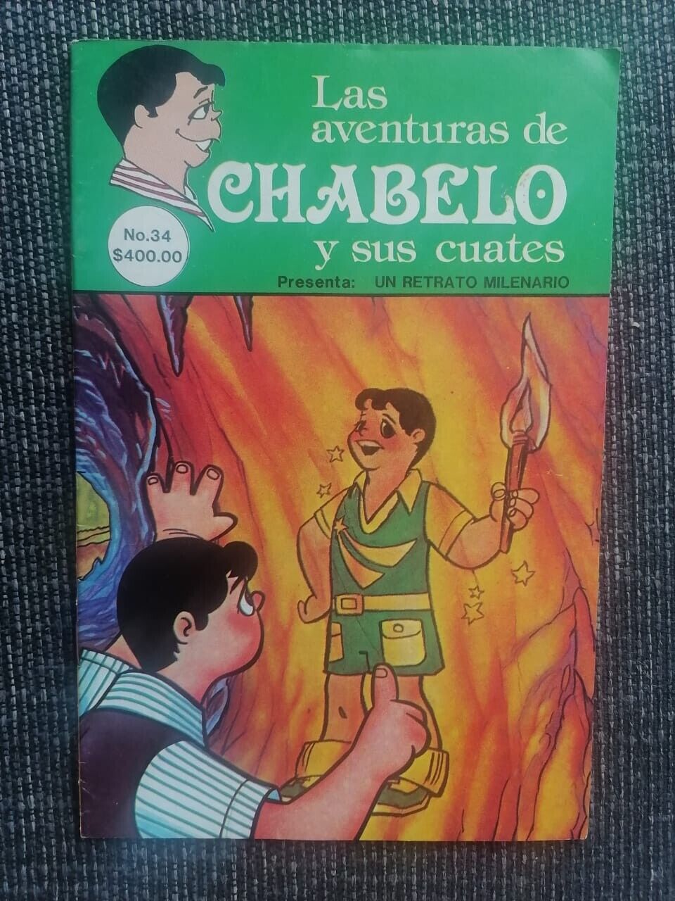 LAS AVENTURAS DE CHABELO COMIC #34 MEXICAN COMIC MEXICO SPANISH 1988