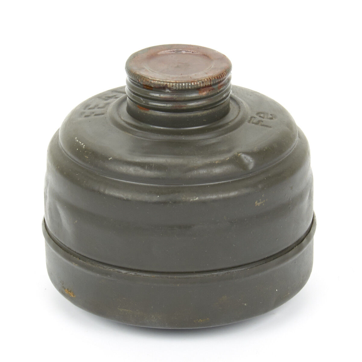 German WWII M-38 Gas Mask Filter Can