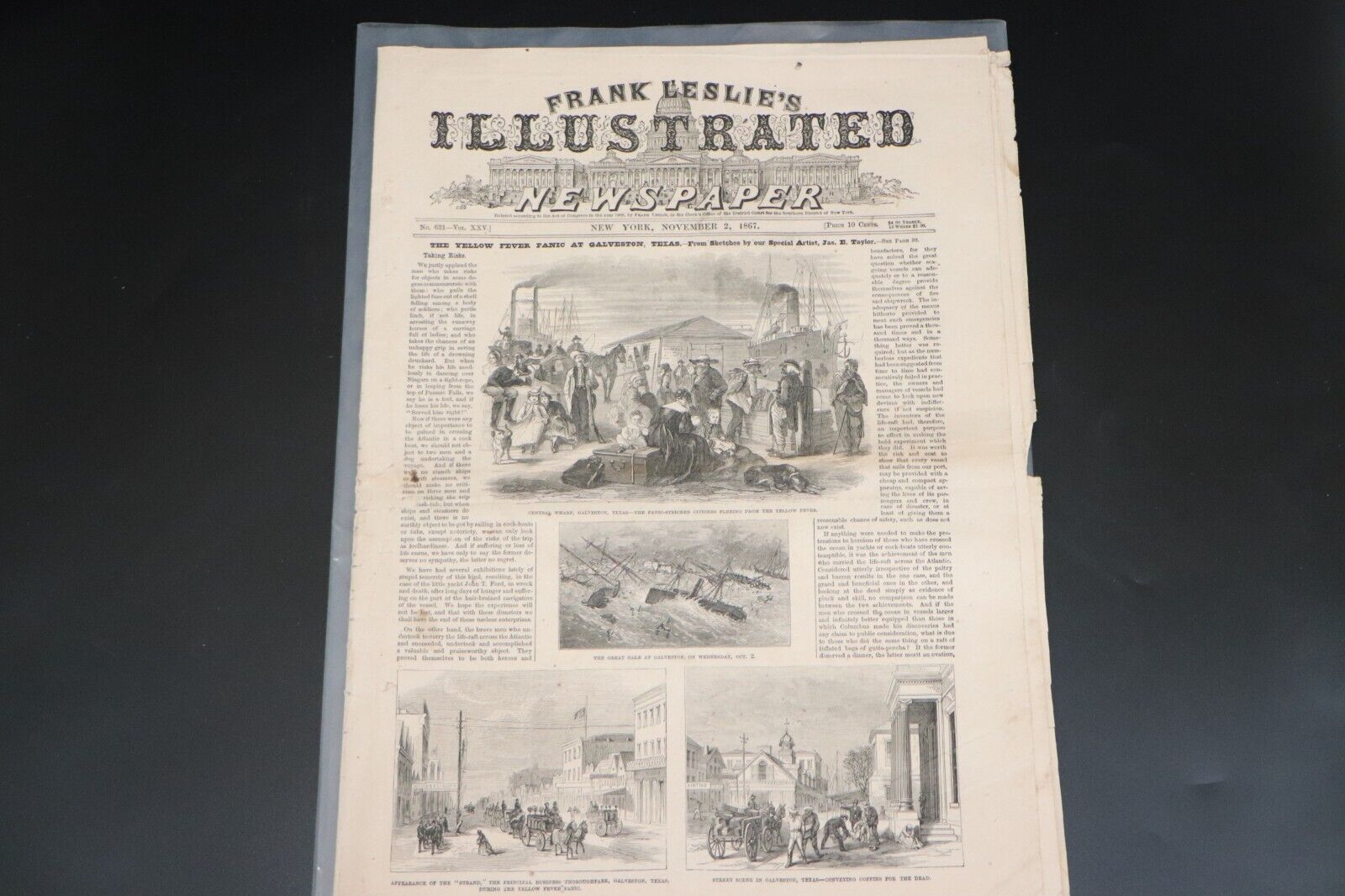 Frank Leslie\'s Illustrated Newspaper - November 2nd, 1867