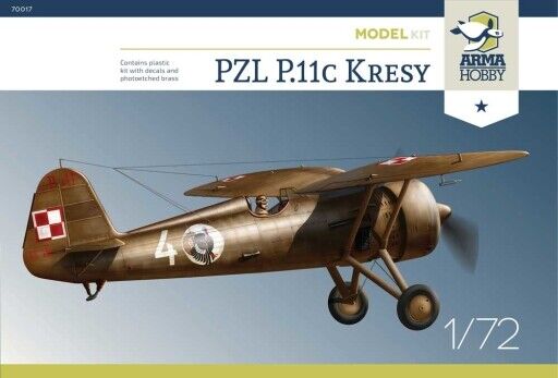Arma Hobby 1/72 PZL P.11c \'Kresy\' Model Kit
