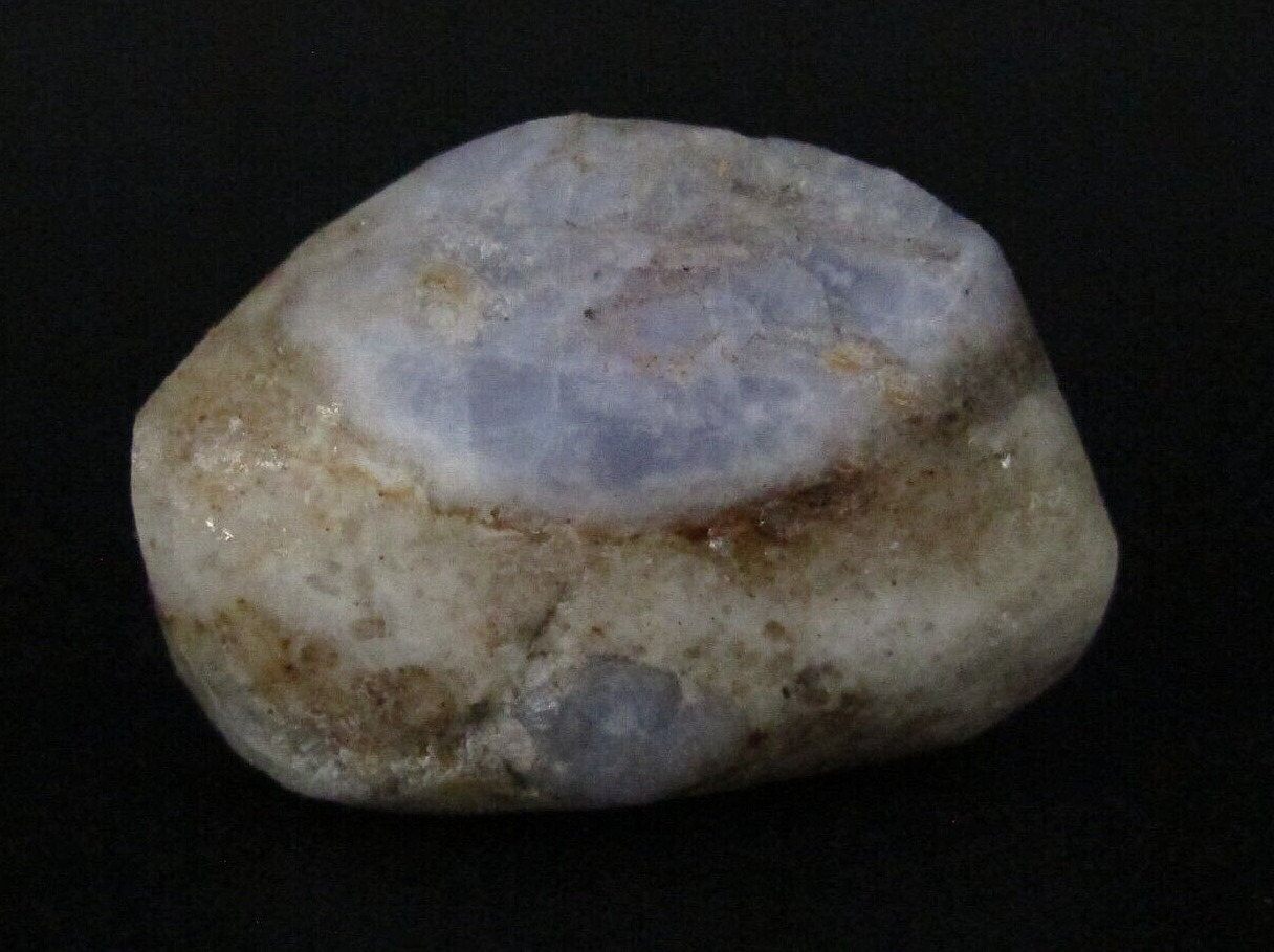 Natural Fluorescent Hackmanite Mineral Polished Gloving UVReactive Gem@Afgh 29gm