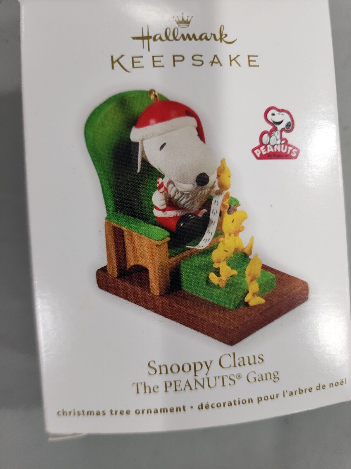 2011 Hallmark Snoopy Claus Christmas Keepsake Ornament The Peanuts Gang