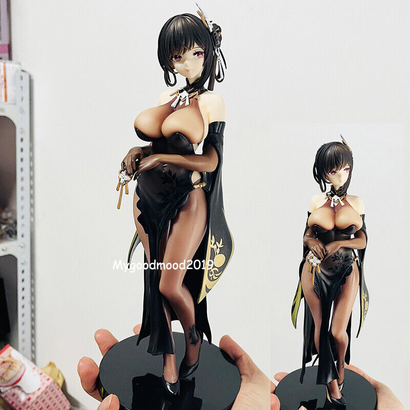 Hot Anime Sexy Big Breast Girl Chen Hai Figure Toy PVC Statue New NO BOX 11in