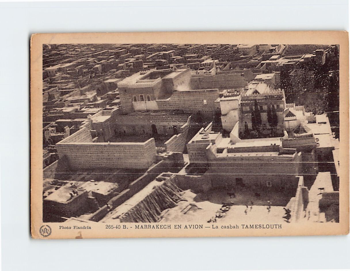 Postcard Tameslouht Marrakesh Morocco
