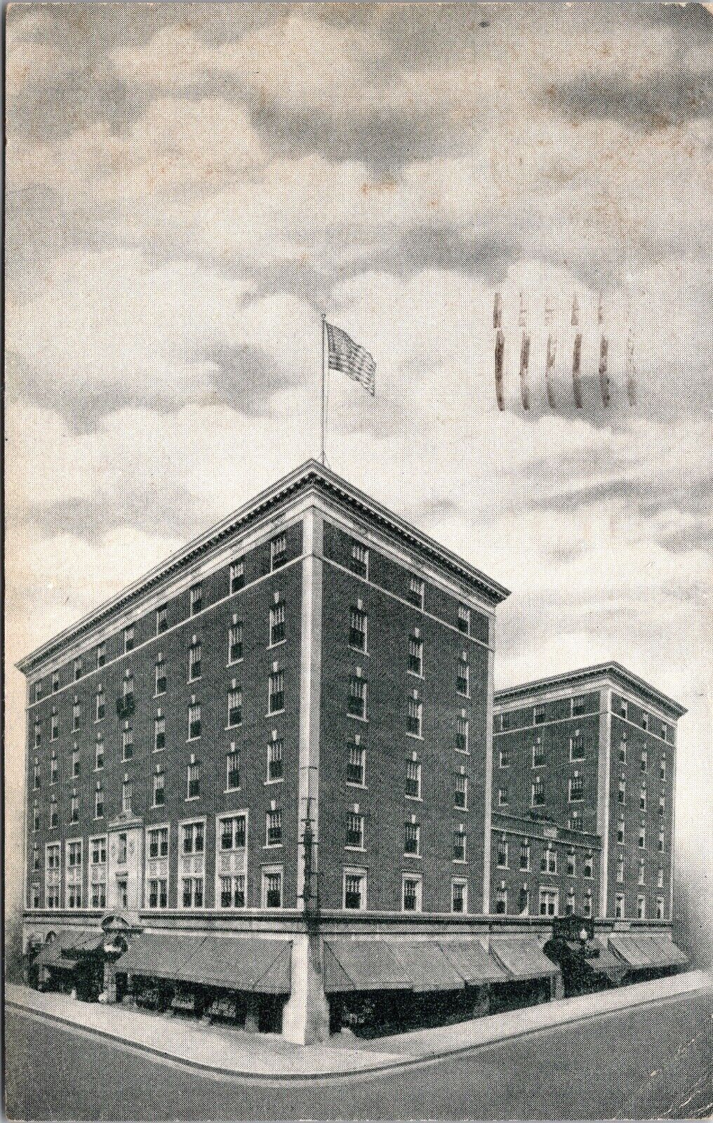 1949 Troy Hendrick Hudson Hotel  New York Posted Linen Postcard 9H