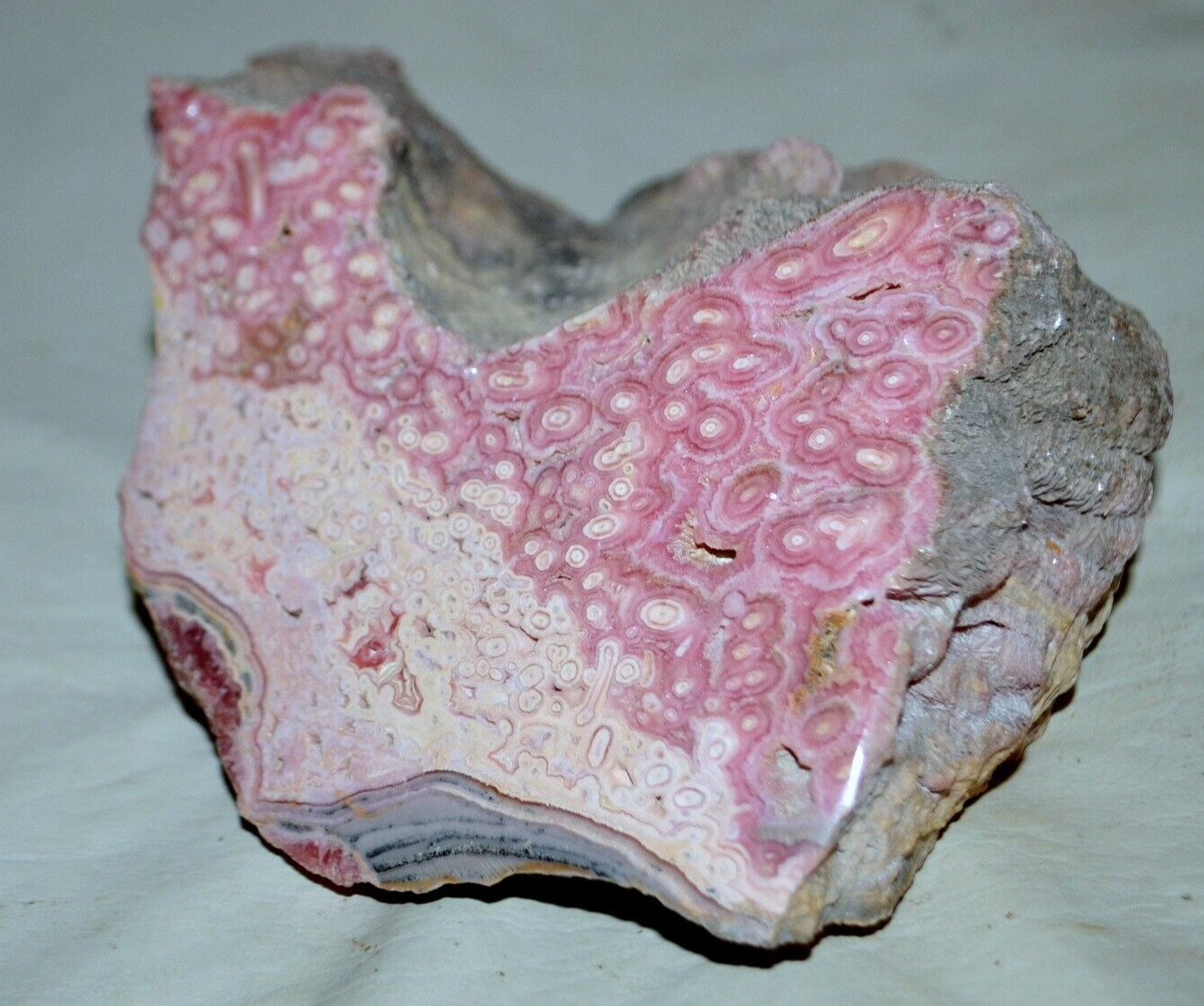 Big Rhodochrosite Stalactite cluster * from Argentina * rare 2.64 lbs