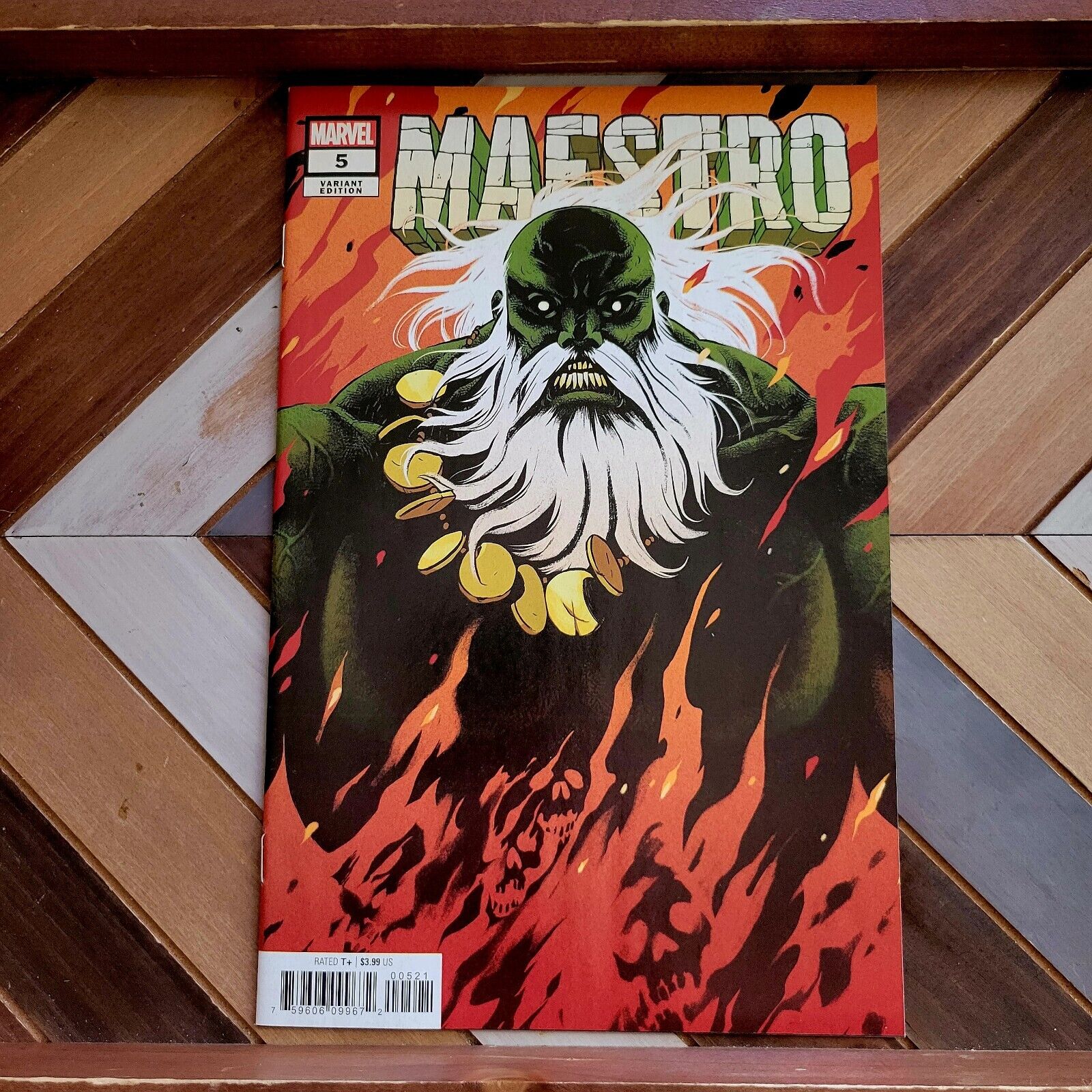 MAESTRO #4 (Marvel 2020) Veregge Variant issue, new HULK series, NM/unread