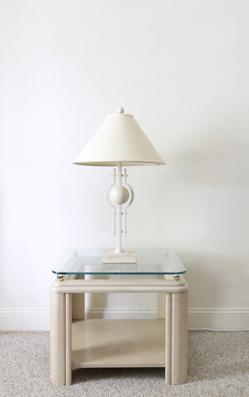 80s Post Modern Sculptural Table Lamp