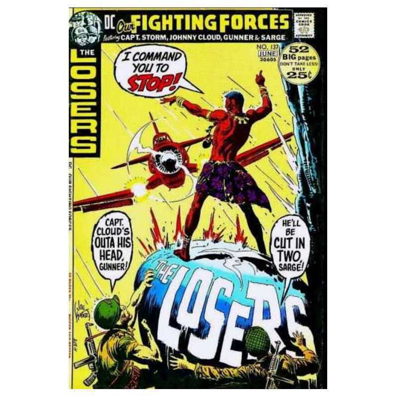 Our Fighting Forces #137 in Very Fine minus condition. DC comics [x|