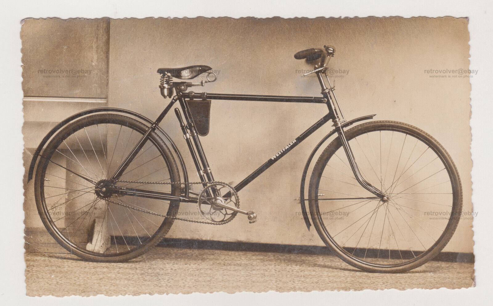 Super Rare WESTFALEN Old Antique German Bicycle Vintage Bikes Retro Bike Photo