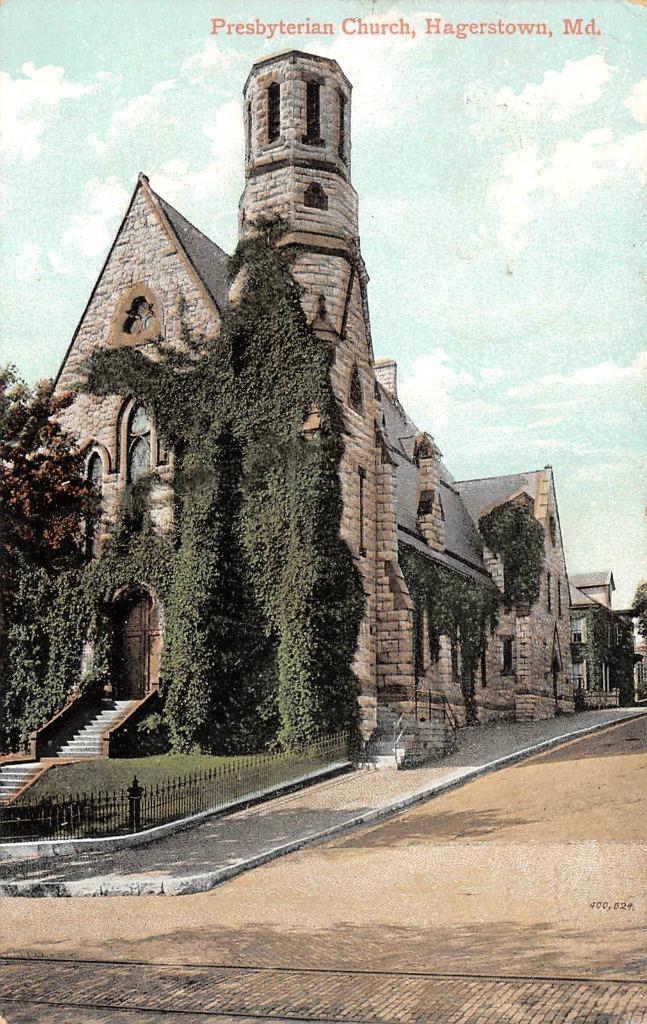 Hagerstown, MD Maryland   PRESBYTERIAN CHURCH    ca1910\'s Vintage Postcard