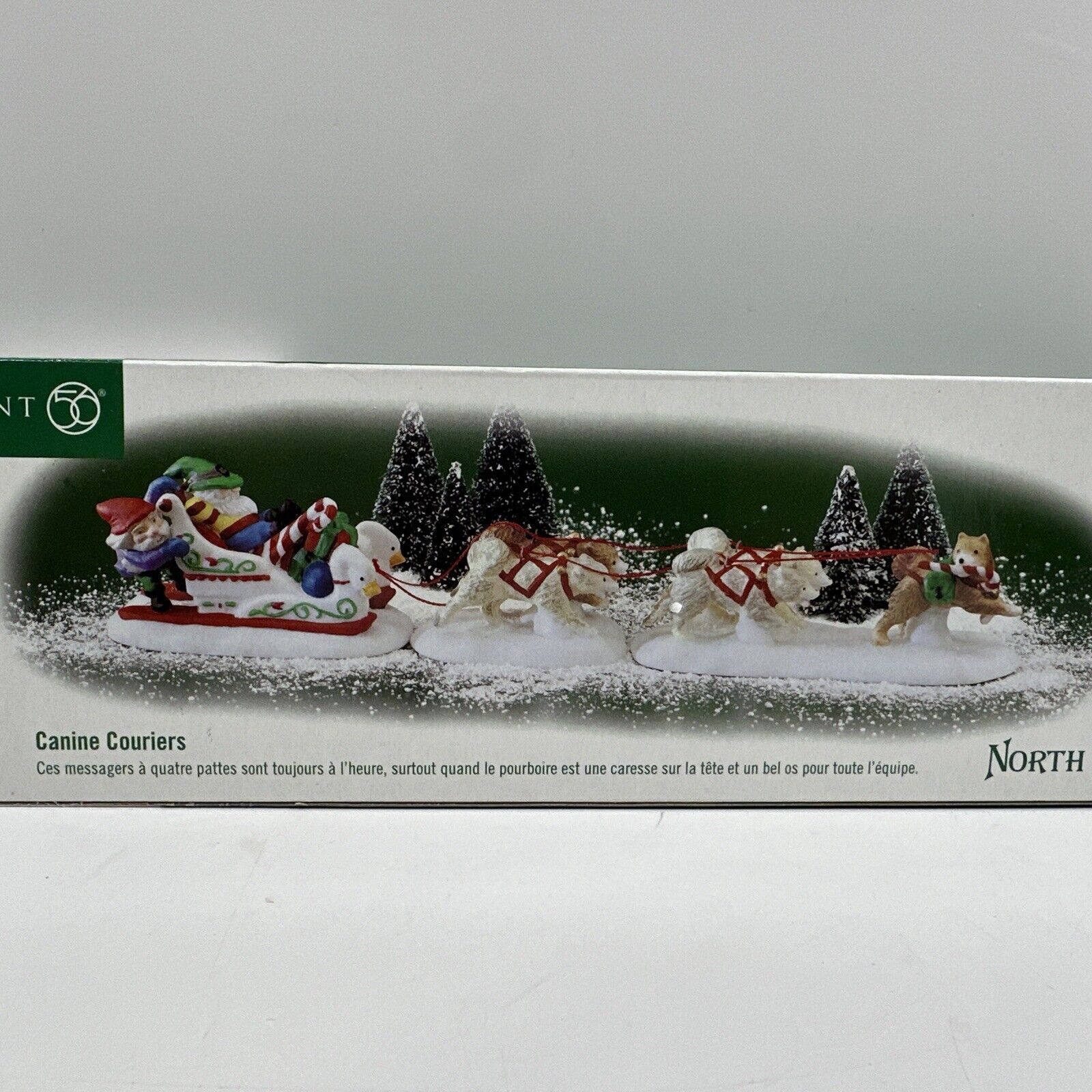 Canine Couriers Department 56 North Pole Series #56709 New