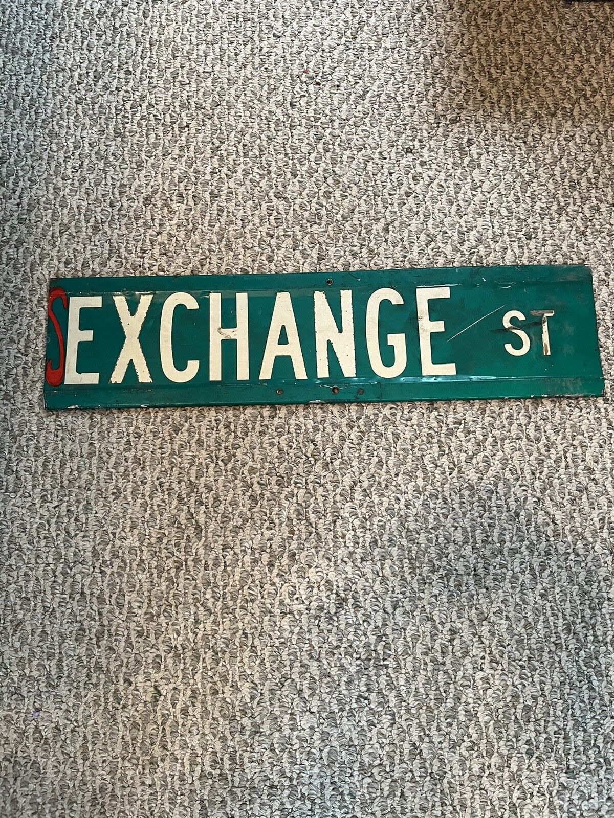 authentic retired street signs altered