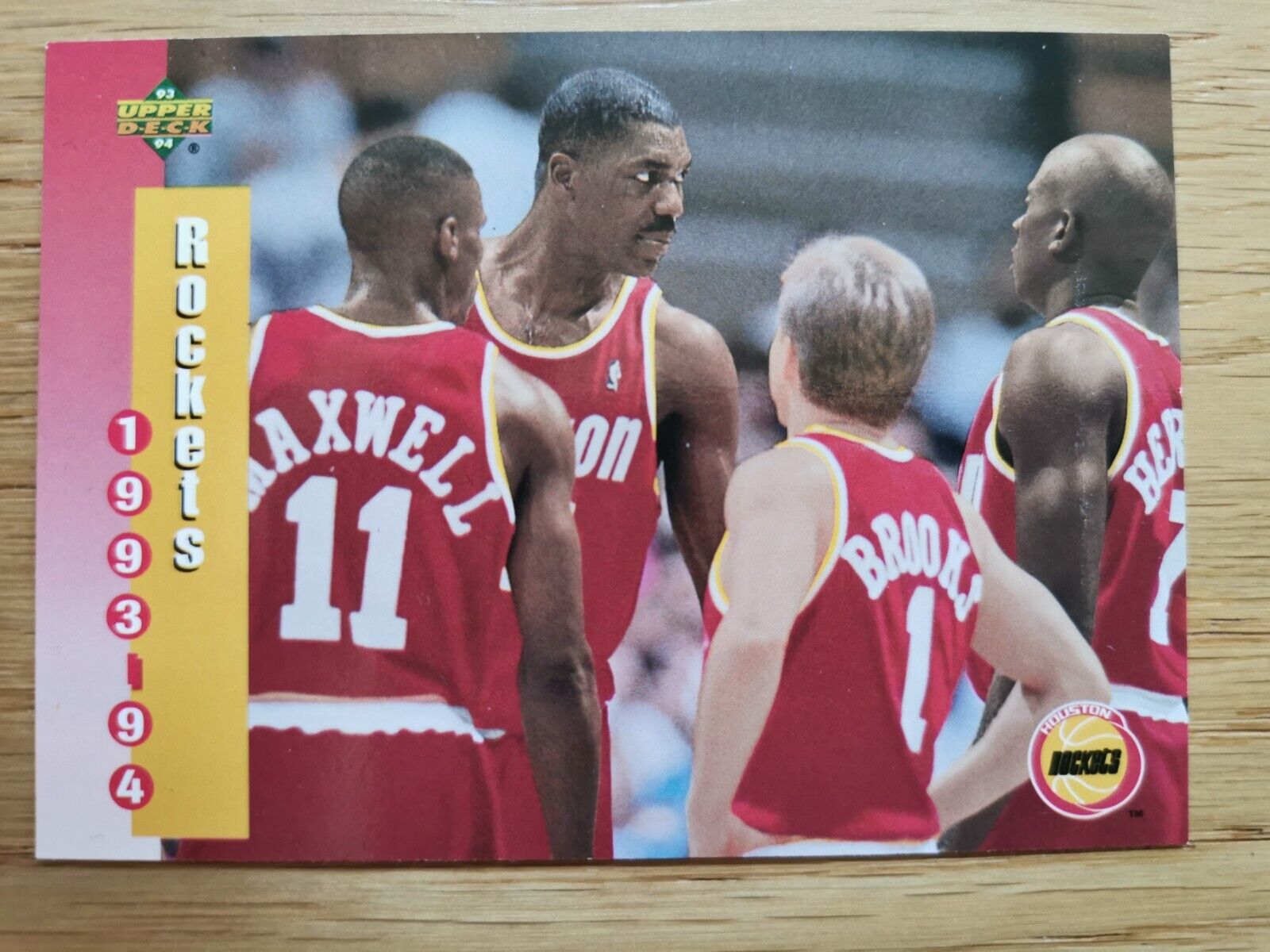 1993-94 Upper Deck McDonalds French Ed. Houston Rockets # 10