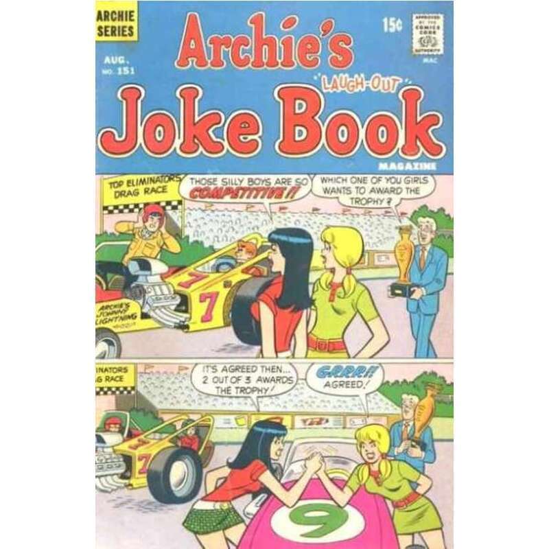 Archie\'s Joke Book Magazine #151 in Fine condition. Archie comics [m@