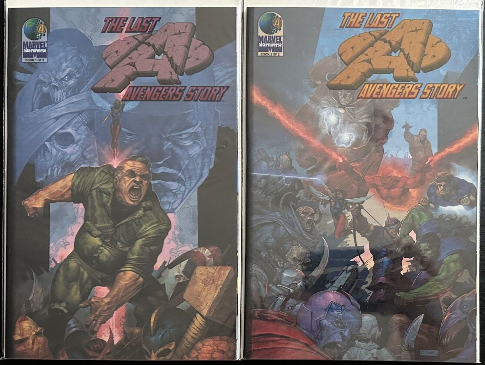 (1995) The Last Avengers Story #1-2 Complete Set