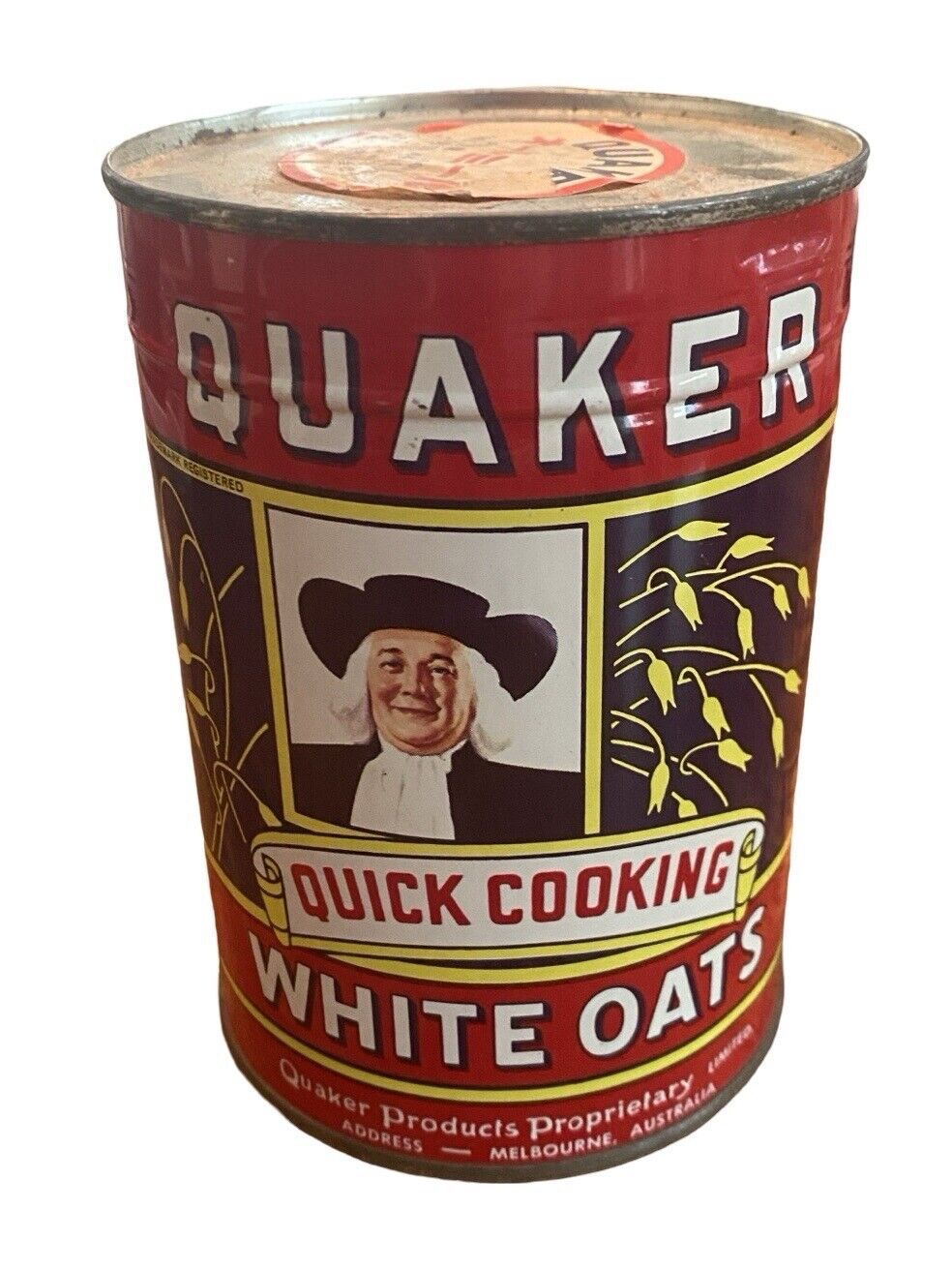Quaker Quick Cooking White Oats - Made In Australia - Sold In Japan *Unopened