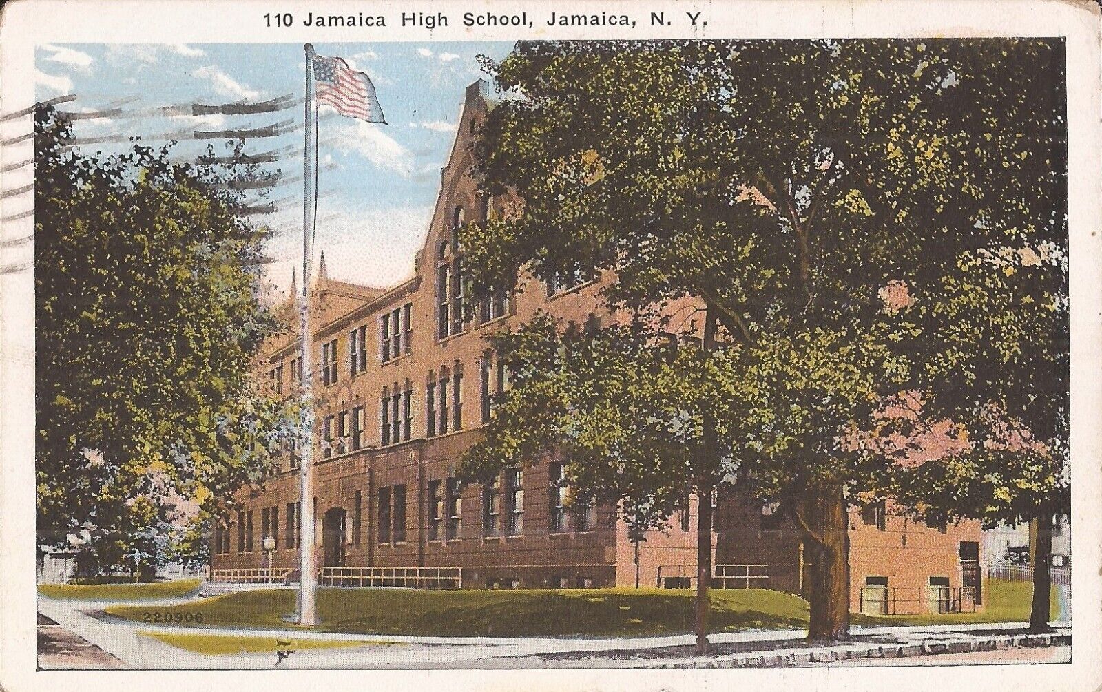 NEW YORK CITY - Jamaica High School - 1927 - Queens County