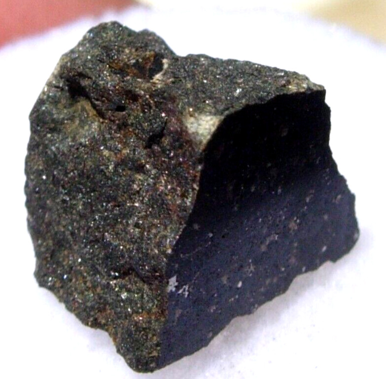 1.43 grams Lahoma Meteorite (L5) fragment - Year found 1963 with a COA