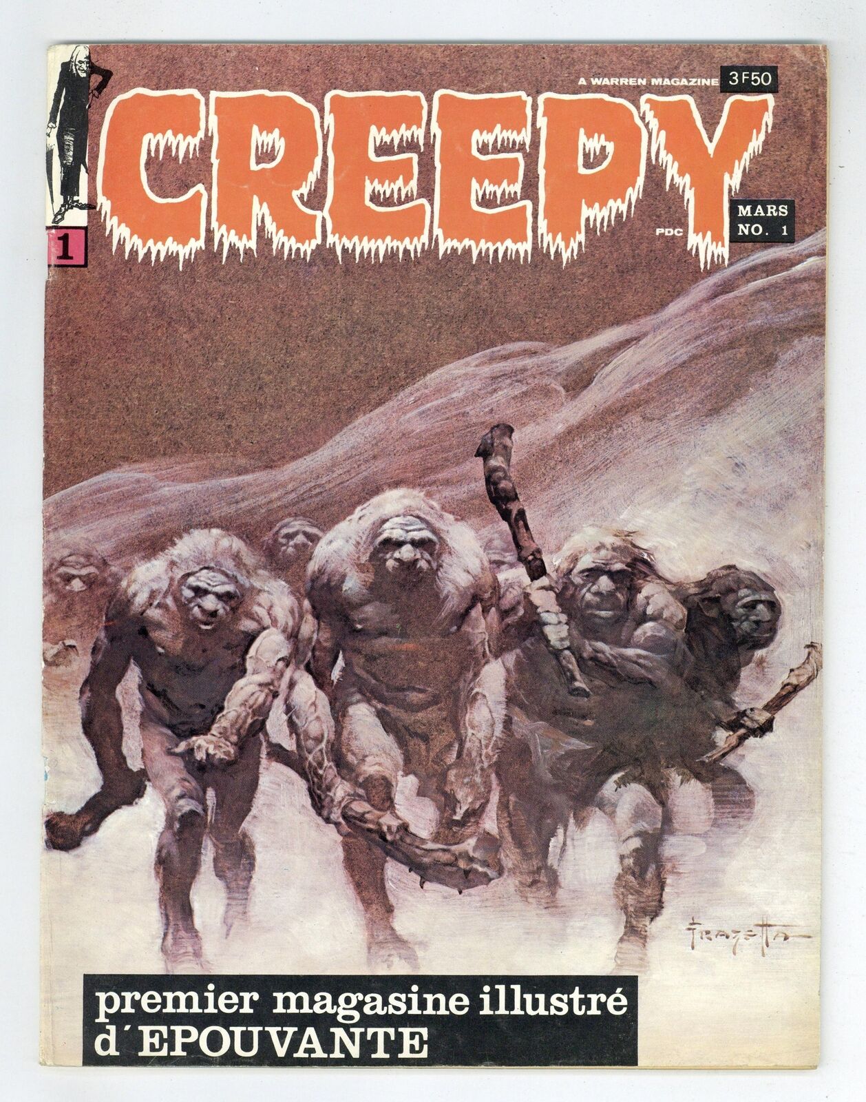 Creepy #1 FN 6.0 1969