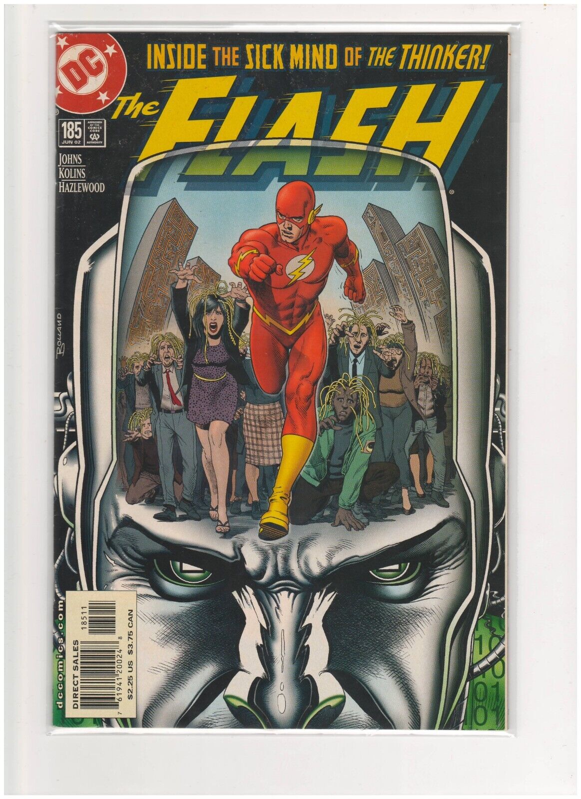 The Flash #185 Vol. 2 DC Comics 2002 Crossfire Part Two