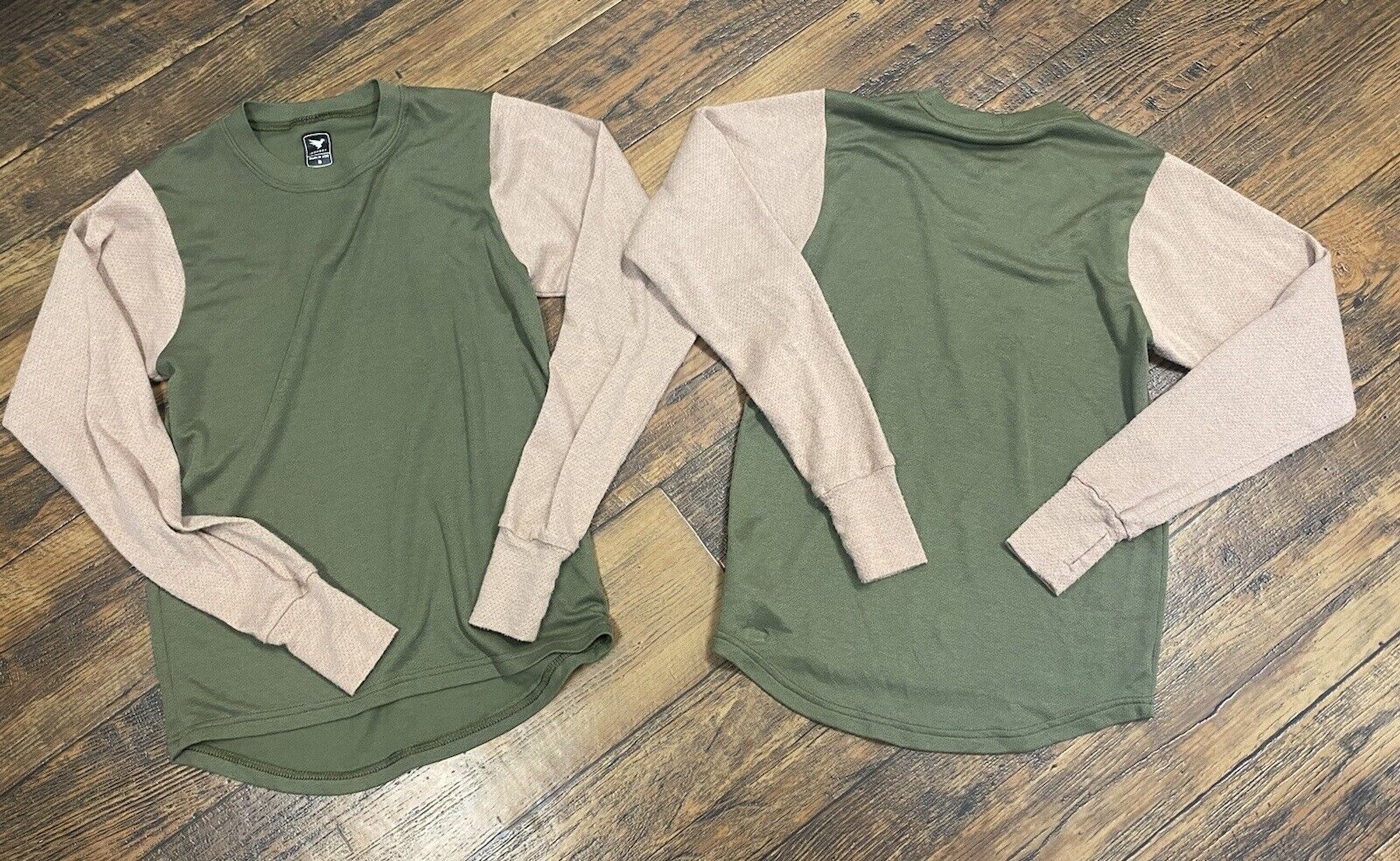 X2 YUSMC Insport Polartec Fleece Pullover Shirt Desert Tan / Green  Small