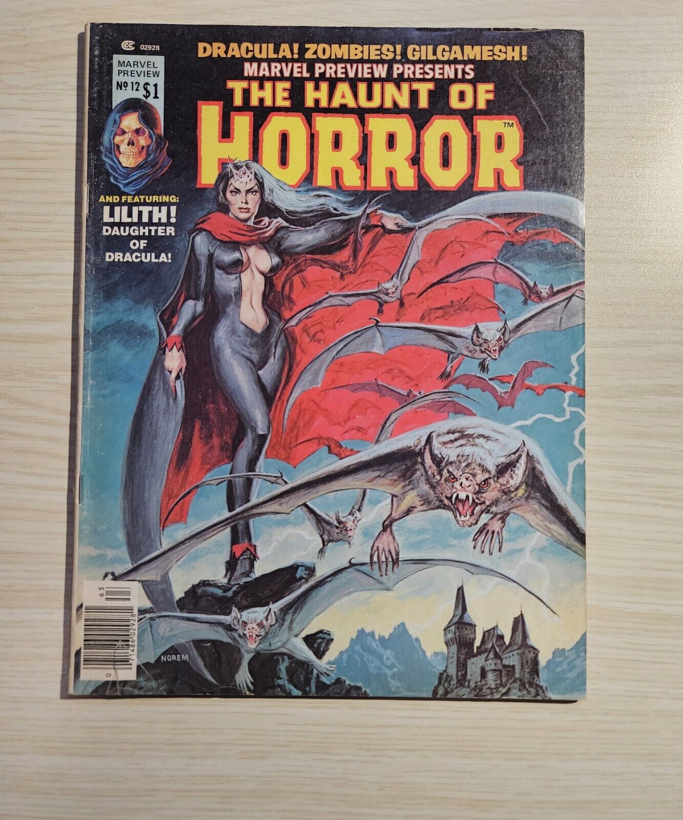 Marvel Preview #12 THE HAUNT OF HORROR Curtis Comic Magazine 1st LILITH